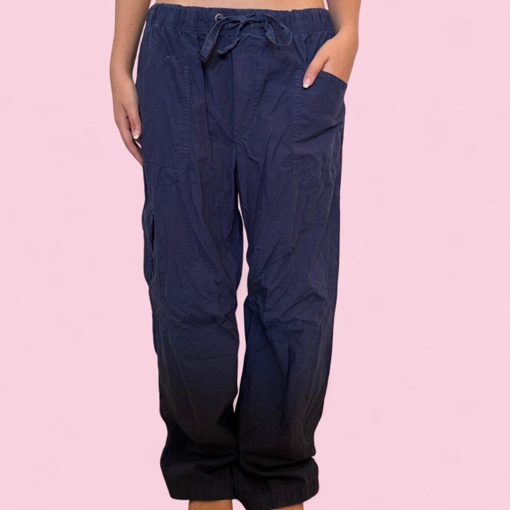 american eagle navy cargo pants